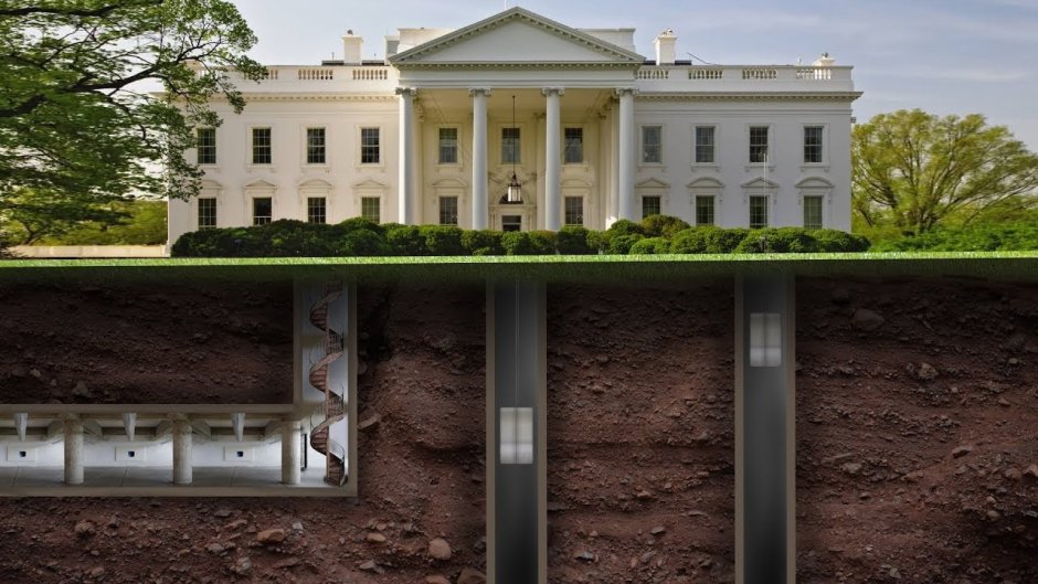 Белый дом США тайный бункер