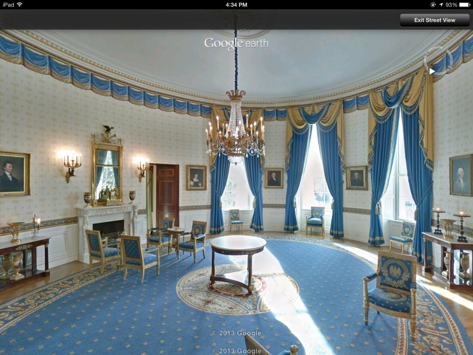 Голубой зал Вашингтон