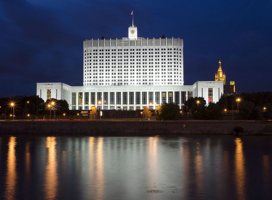 Белый дом здание правительства РФ