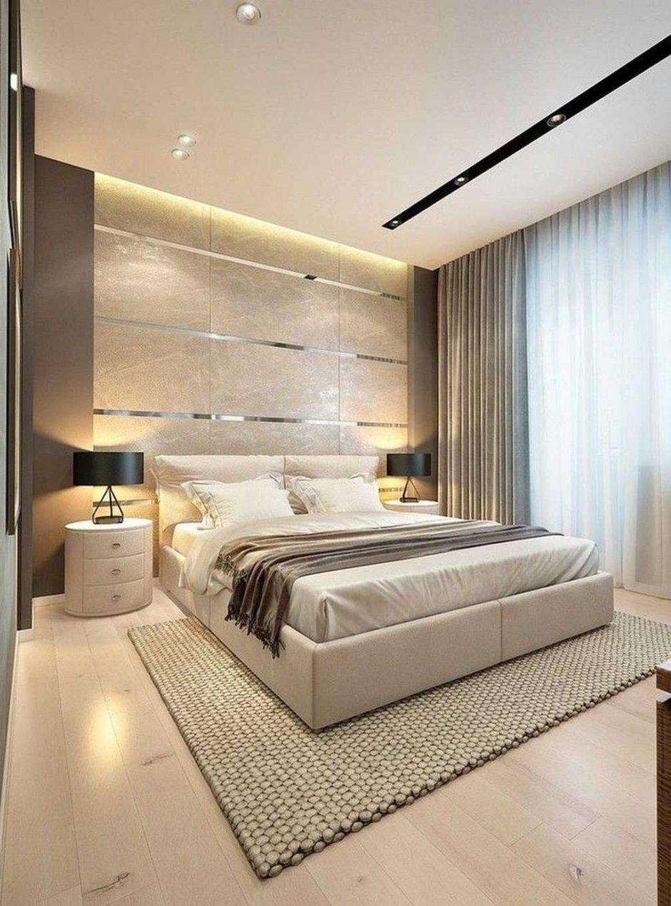 Дизайн спальни в доме