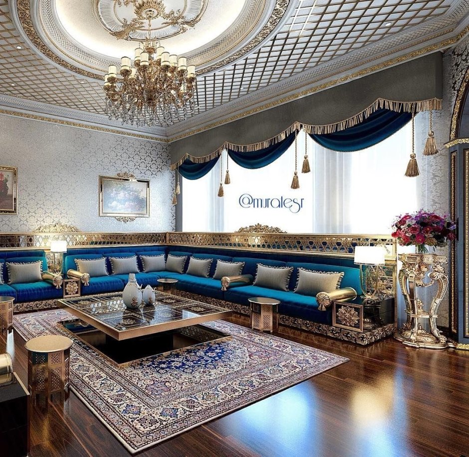 Гостиная в современном арабском стиле