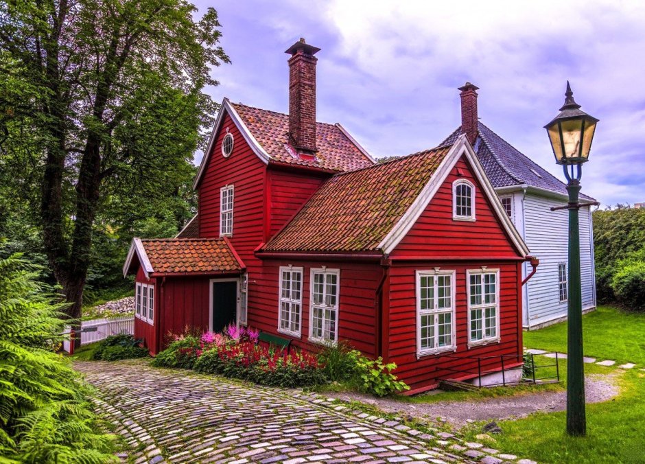 Красный дом Норвегия