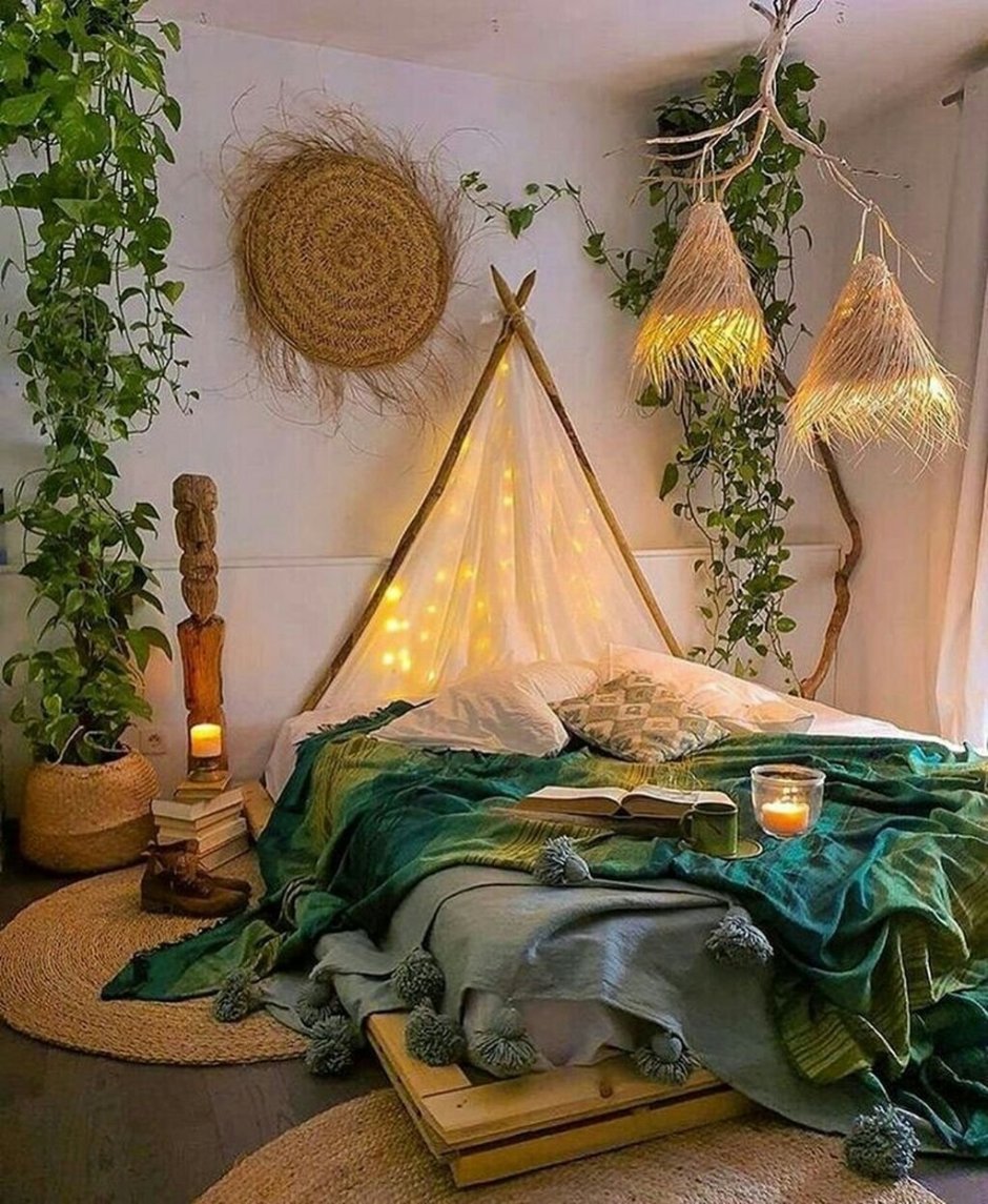 Спальня в стиле бохо Шик Марокко