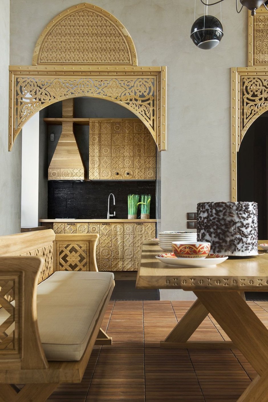 Стиль Марокко кухни марокканский стиль