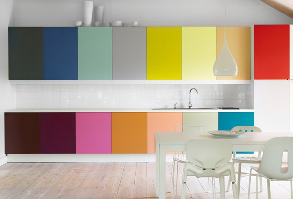 Цветовая палитра для кухонного гарнитура