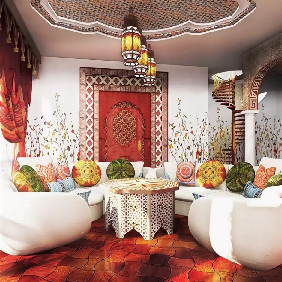Интерьер марокканский стиль тойхана