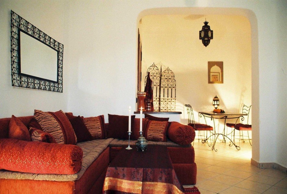 Квартира с элементами марокканского стиля