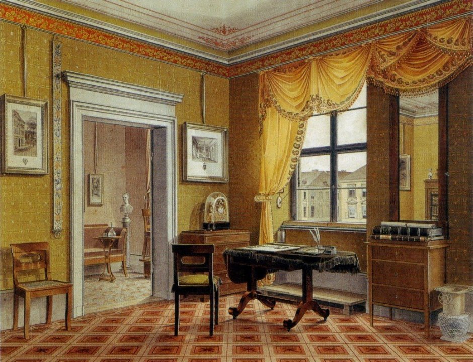 Мебель бидермейер 19 век