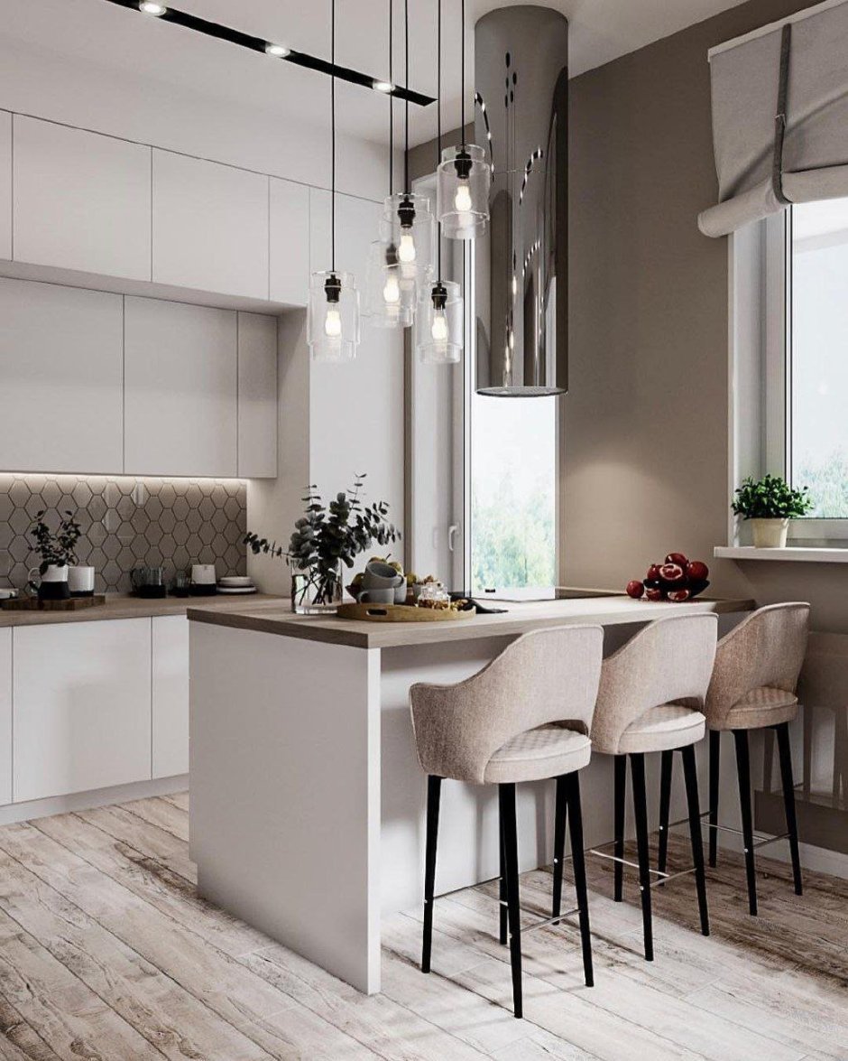 Кухня гостиная дизайн 2022
