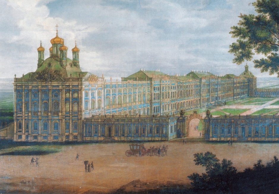 Екатерининский дворец в Царском селе 19 век