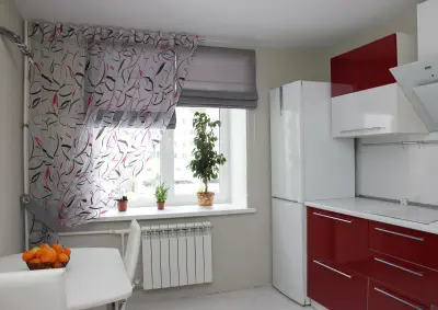 Дизайн штор для кухни в современном стиле вЂ” шторы в кухню в современном стиле
