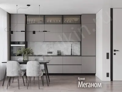 Кухня меганом вЂ” интерьер кухни