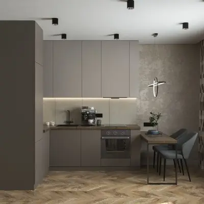 Бежево серая кухня вЂ” серо бежевая кухня в интерьере