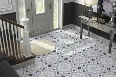 Керамогранит halcon hidraulicos brighton grey вЂ” плитка узорная на пол