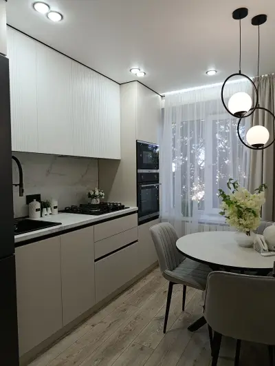 Интерьер кухни 8 кв м вЂ” кухня 8 кв метров дизайн