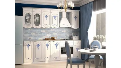 Кухня в стиле гжель вЂ” гарнитур кухни