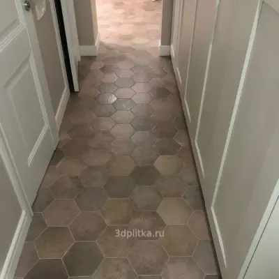 Плитка на пол для кухни и коридора — плитка в прихожей