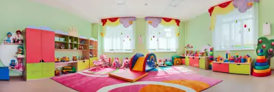 Игровая комната в детском саду — детские сад
