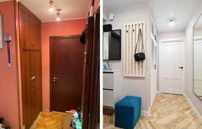 Прихожая в брежневке — дизайн прихожих в брежневках