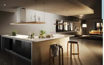 Вытяжка elica bio island wh/a/120x58 rovere — вытяжка островная