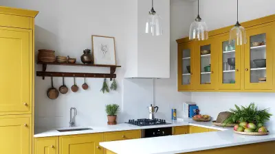 Желтая кухня в интерьере — кухня в желтых тонах