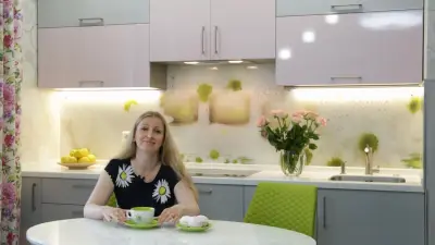 Кухня эмма кухонный двор — интерьер кухни
