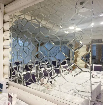 Зеркальные панно с фацетом — зеркальное панно