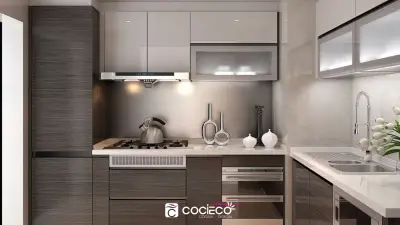 Дизайн кухни в современном стиле угловая — современная кухня