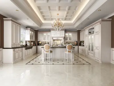 Кухня алиери — элитная кухня неоклассика