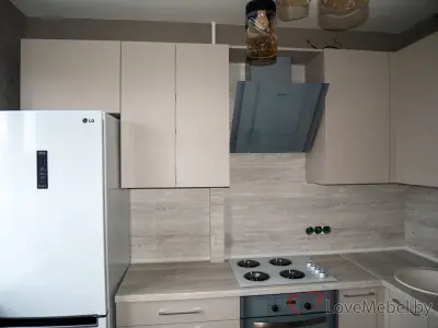 Кухня из лдсп egger u702 st9 кашемир серый
