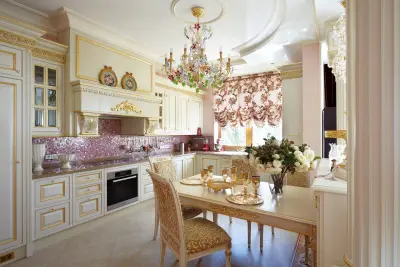 Кухни в классическом стиле — красивый дизайн кухни