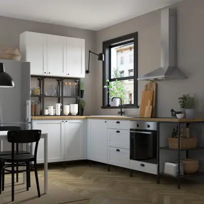 Ikea enhet кухня антрацит/белый — кухня икеа