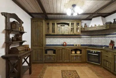 Кухни под старину — кухня в старинном стиле