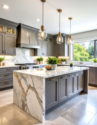 Кухни дизайн — кухня неоклассика