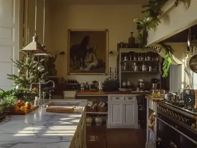 Новогодняя кухня — кухни кантри