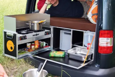 Reimo campingbox кухонные боксы — походная кухня для кемпинга