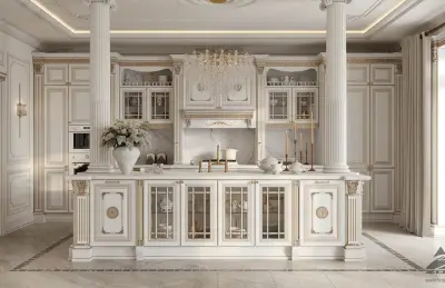 Кухня в классическом стиле — элитная кухня