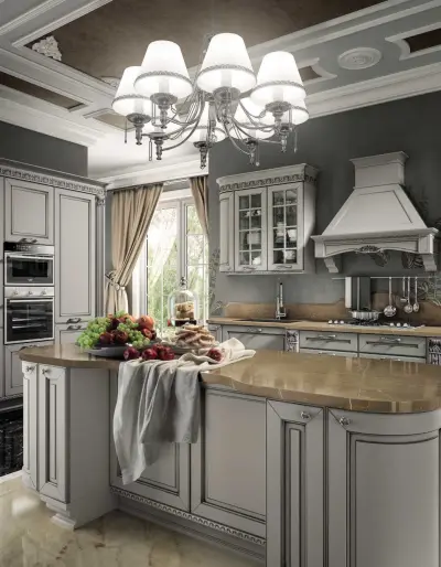 Итальянская кухня dolcevita фабрики stosa cucine — кухня в итальянском стиле