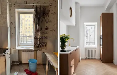 Кухня в советской квартире — ремонт в хрущевке кухня