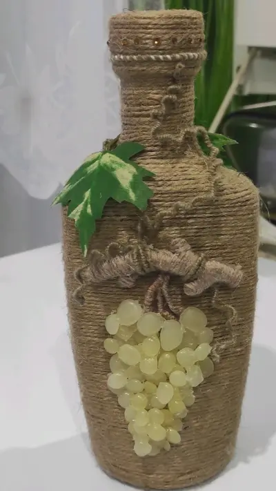 Декор бутылки — оформление бутылки