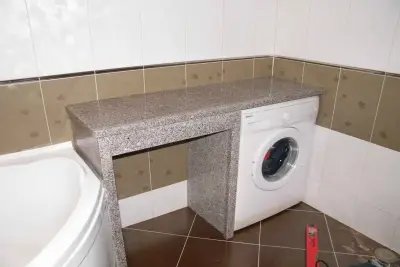 Столешница из искусственного камня для ванной