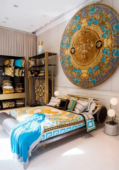 Стиль версаче — постельное белье евро versace