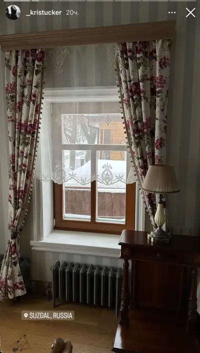 Шторы в загородном доме — деревенские занавески