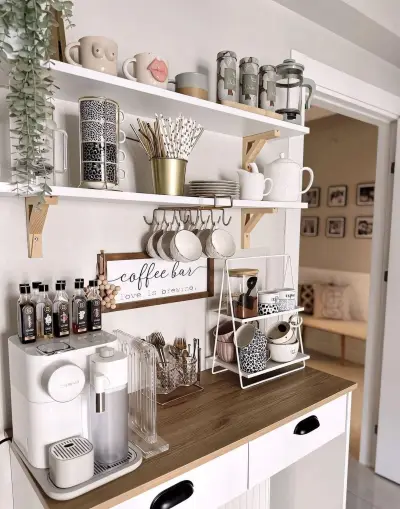 Kaffee ecke küche — кофейный уголок на кухне