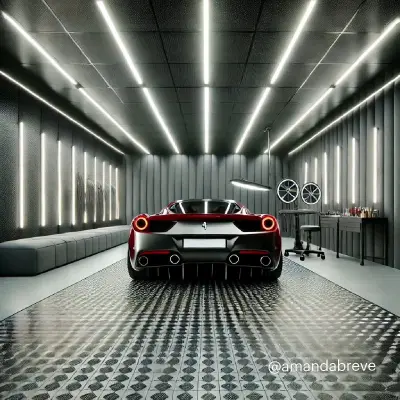 Гараж интерьер — роскошные автомобили