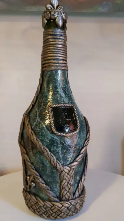 Декор бутылки — декоративная бутылка