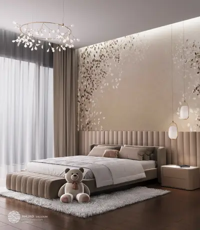 Master bedroom дизайн интерьера спальных — интерьер спальной