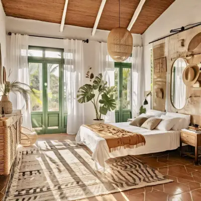 Спальня в тропическом стиле — средиземноморский стиль в интерьере