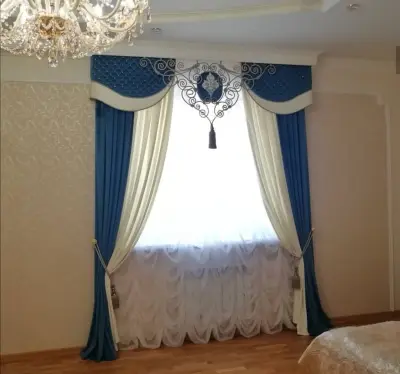 Шторы для зала — шторы ламбрекены