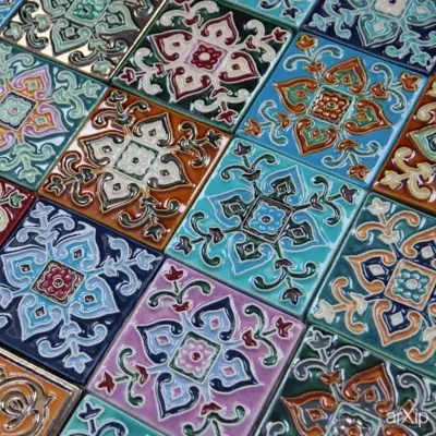 Изразцы в марокканском стиле — плитка azulejo марокканский стиль